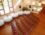 The main auditorium